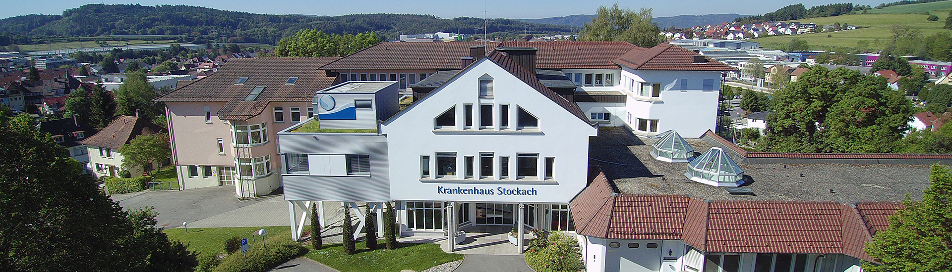 Gebäude des Krankenhaus Stockach
